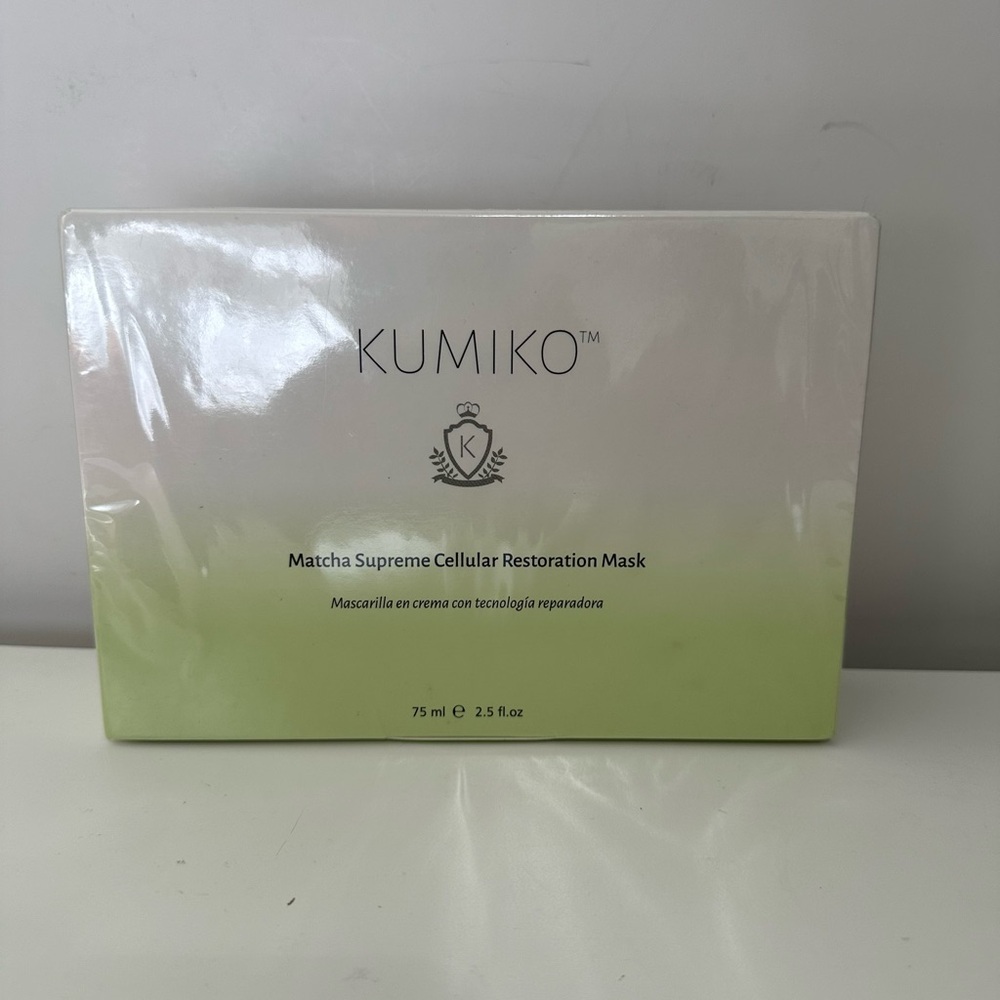 Kumiko Matcha Supreme Cellular Restoration Mask 2.5,fl oz